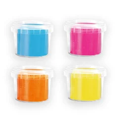 Set de 4 pots de Pâte à modeler Feel good Happy (4x90gr) - SES Creative