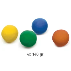 Set de 4 pots de pâte à modeler : Nature - Djeco