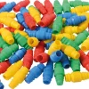 Set de 80 tubes flexibles à imbriquer en coffret - Eduplay