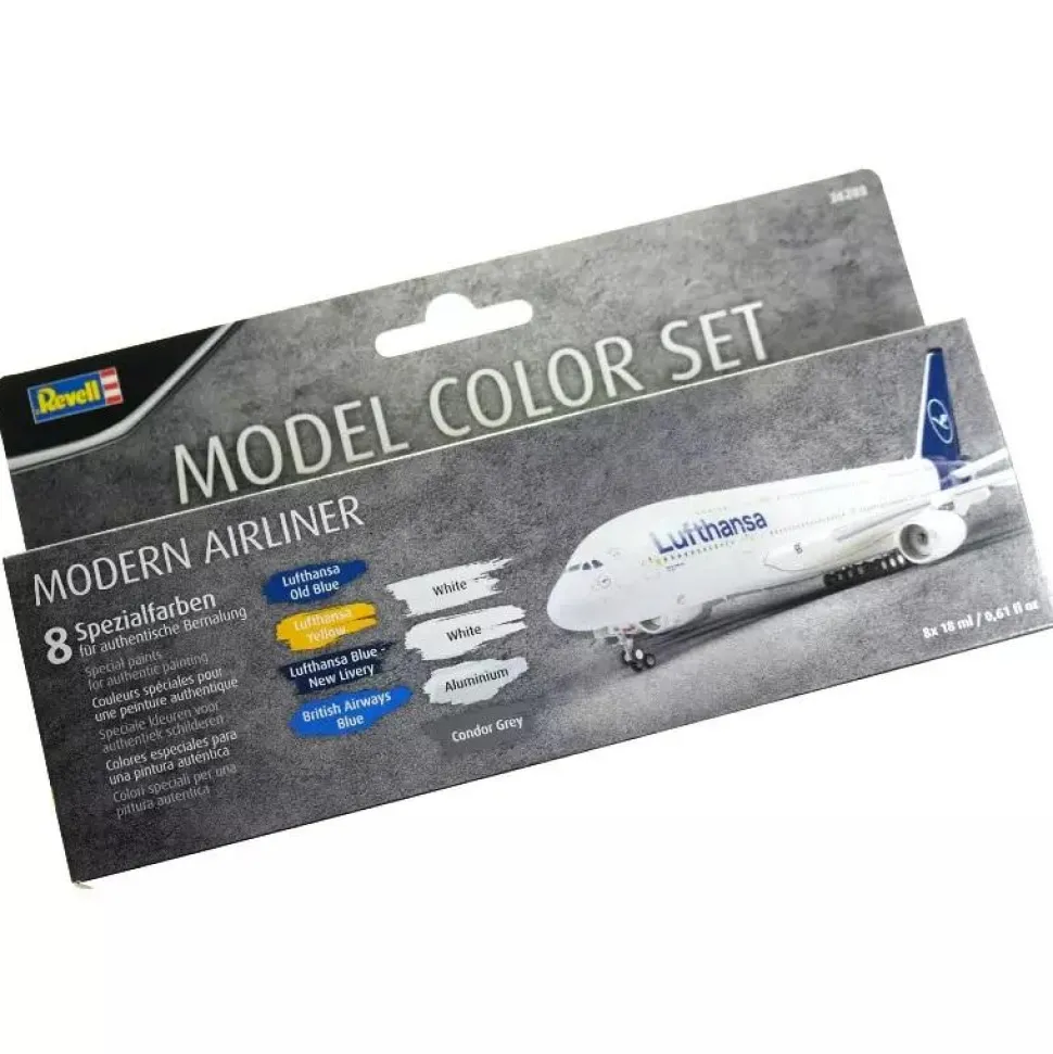 Set de couleurs : maquettes avions contemporains - Revell