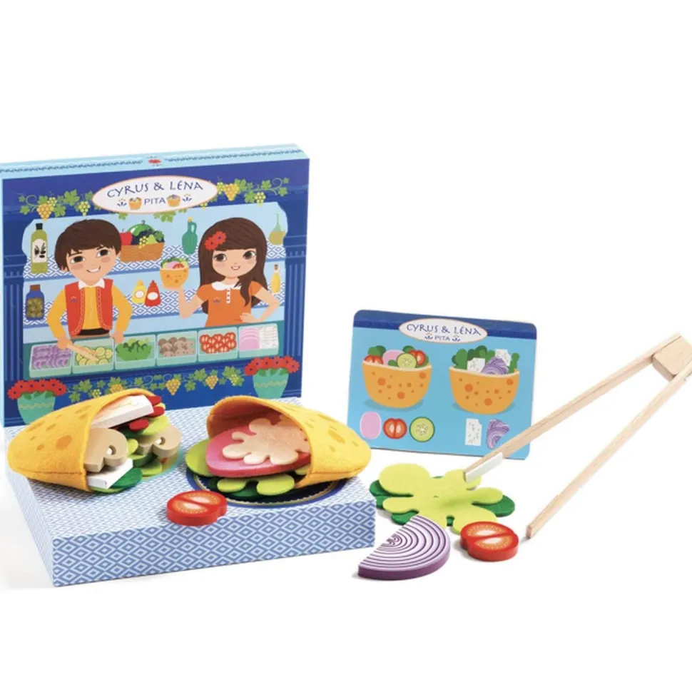 Set de dînette : Cyrus et Léna : Pitas - Djeco