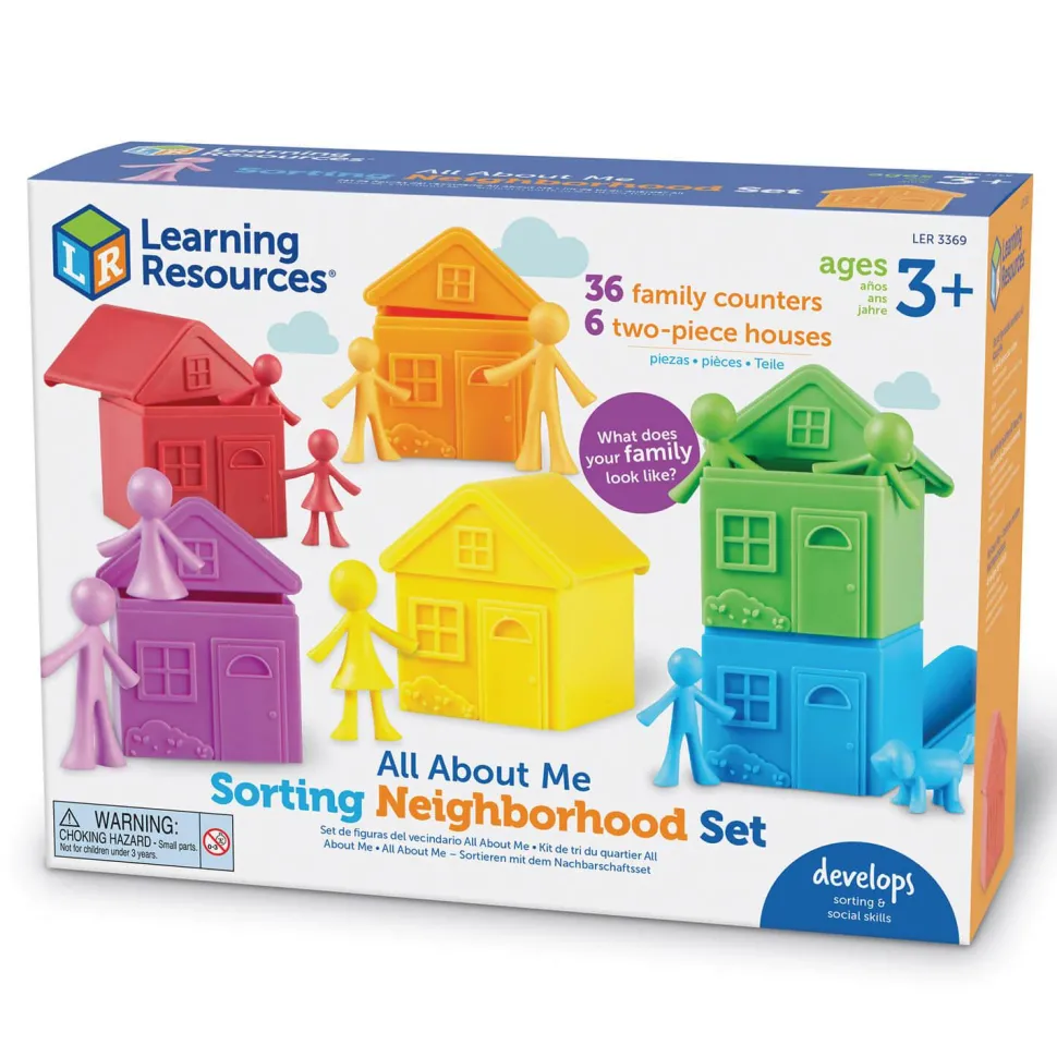 Set de figurines "All About Me" avec Tri du quartier - Learning Resources