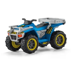 Set de jeu dinosaures : Fuite sur quad face au vélociraptor - Schleich