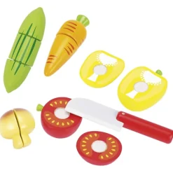Set de Légumes à découper en bois - Goki