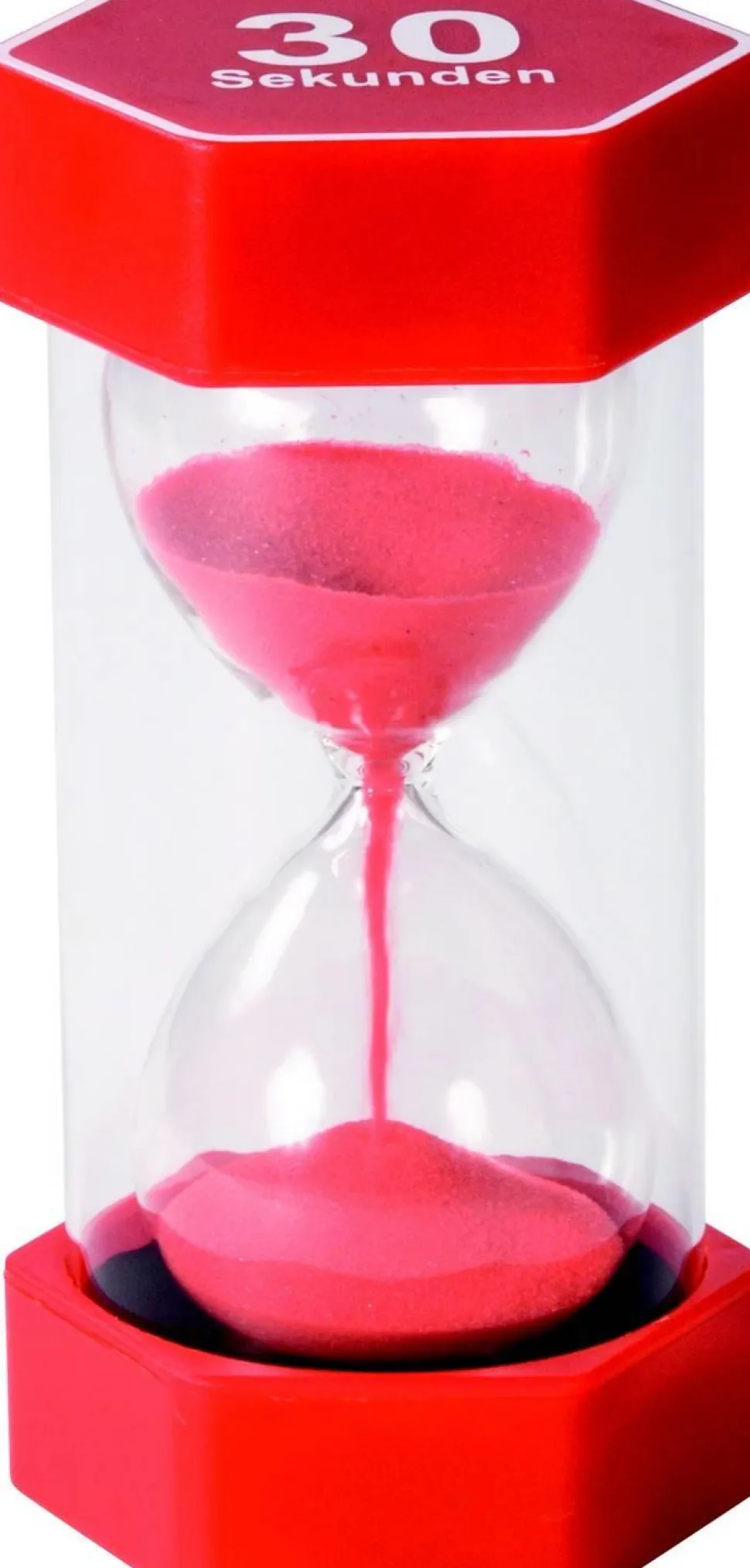 Set de méga sabliers 16 cm, 30 s, 1, 5, 10, 15 min, 5 pièces - Eduplay