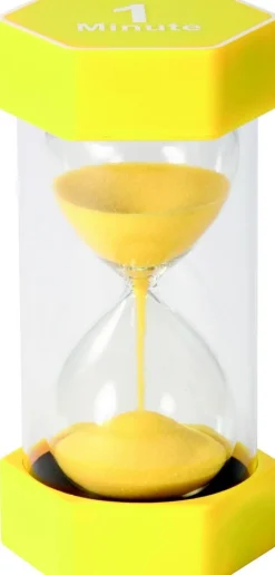 Set de méga sabliers 16 cm, 30 s, 1, 5, 10, 15 min, 5 pièces - Eduplay