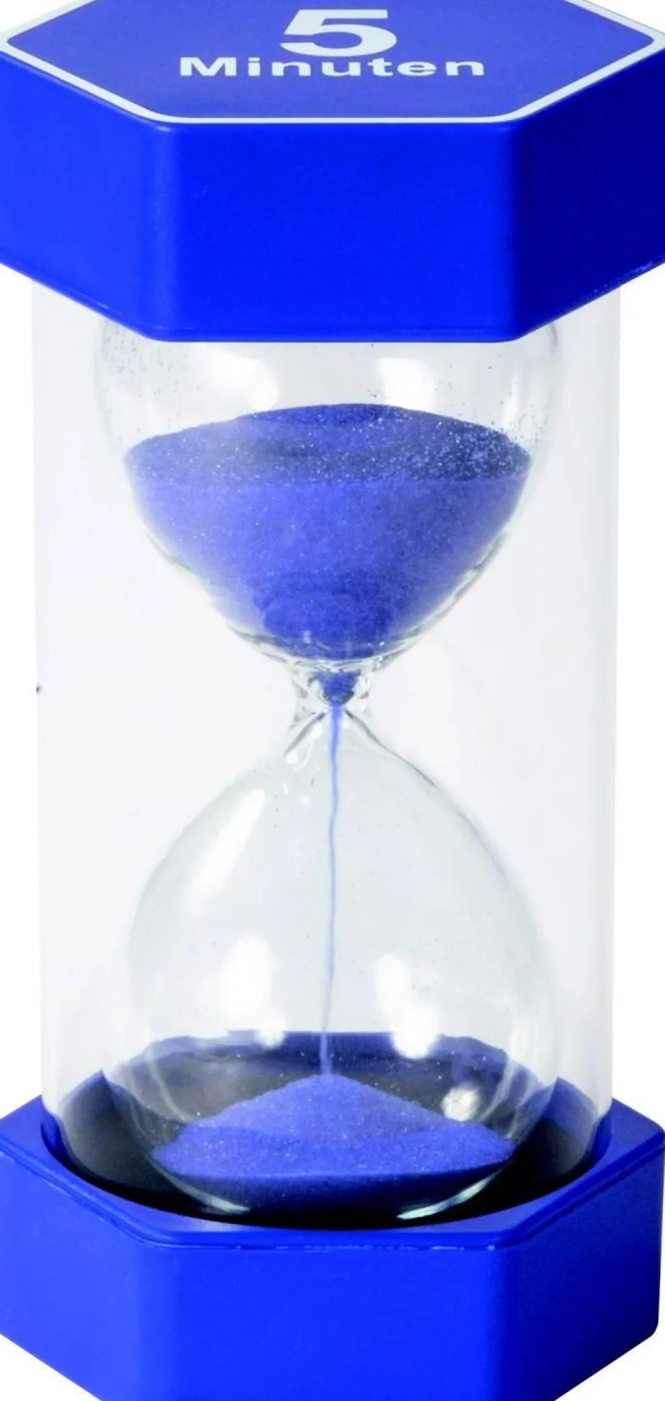 Set de méga sabliers 16 cm, 30 s, 1, 5, 10, 15 min, 5 pièces - Eduplay