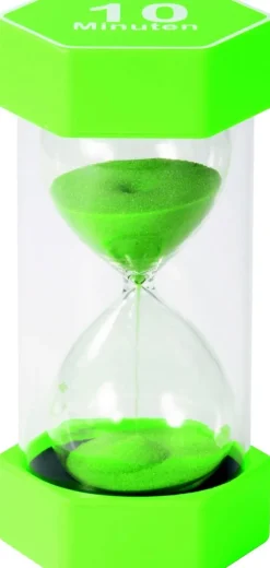 Set de méga sabliers 16 cm, 30 s, 1, 5, 10, 15 min, 5 pièces - Eduplay