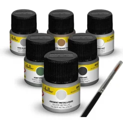 Set de peintures : Avions Militaire - Heller