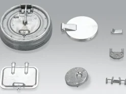 Set de trappes métal Tiger I 1/16 - Torro