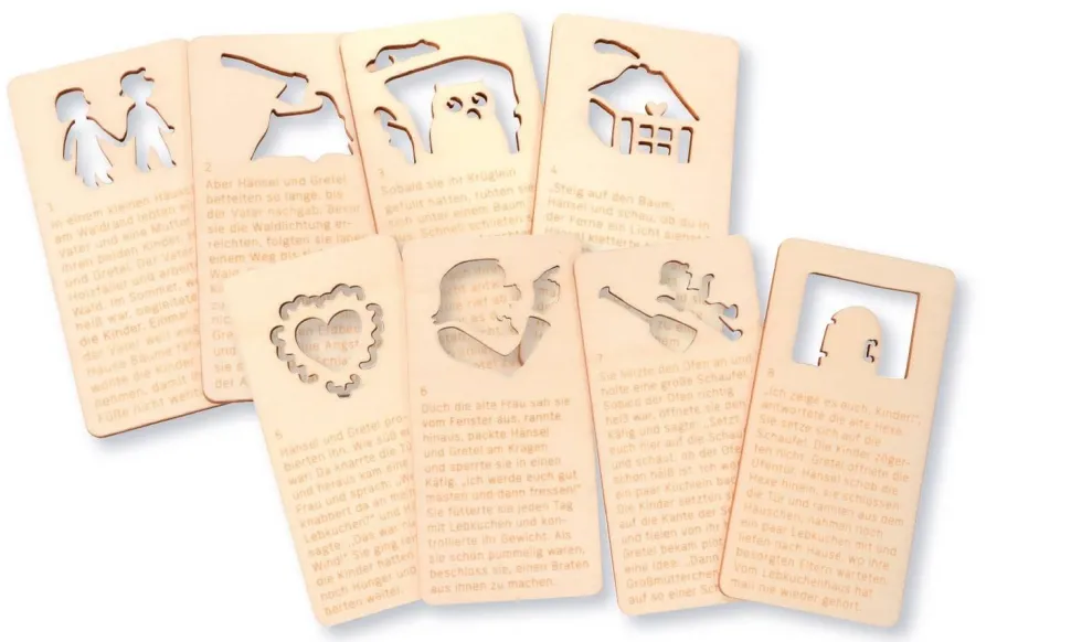 Set d'ombres chinoises Hansel et Gretel - Eduplay