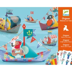 Set origami : Bateaux sur l'eau - Djeco