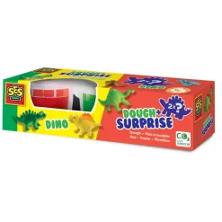 Set Pâte à modeler surprise : 2 dinosaures surprises - SES Creative