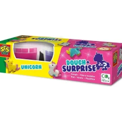 Set Pâte à modeler Surprise : 2 licornes surprises - SES Creative