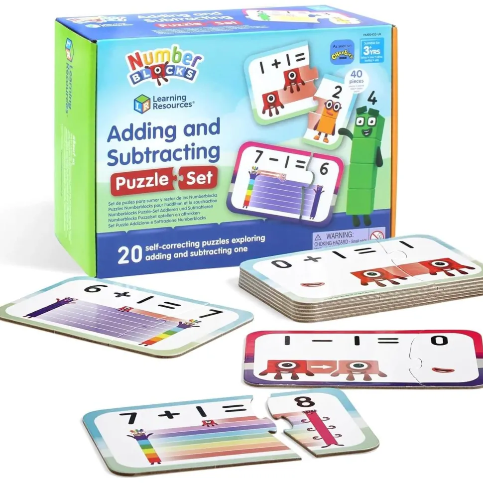 Set puzzle Numberblocks : addition et soustraction - Learning Resources