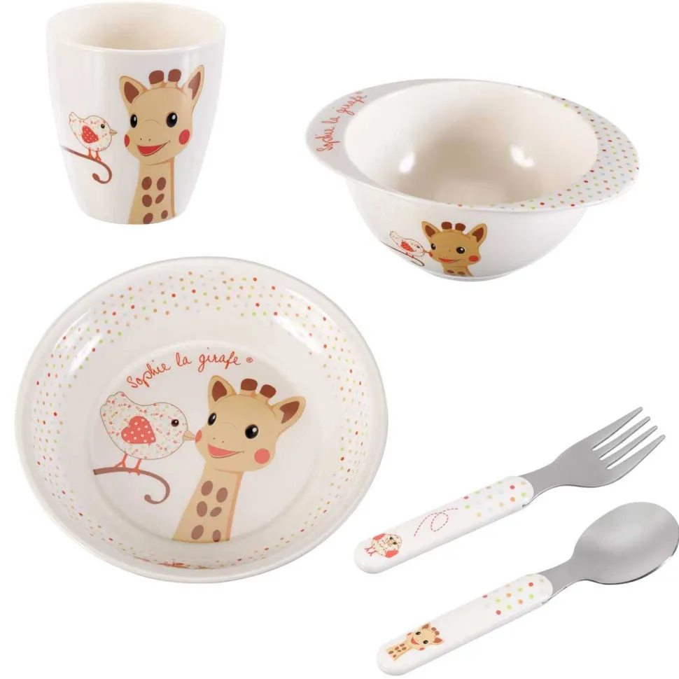 Set repas en mélamine - Vulli