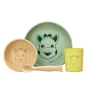 Set repas silicone Pastel Sophie La Girafe - Vulli