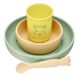 Set repas silicone Pastel Sophie La Girafe - Vulli