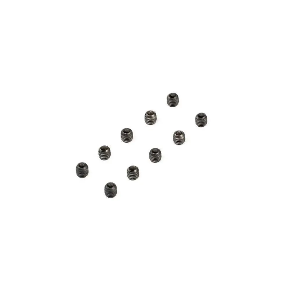 Set Screws, M3 x 4mm Cup Point(10) - Losi - TLR