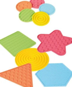 Set sensoriel, plateau en silicone, 10 pièces (5 grandes-5 petites) - Eduplay