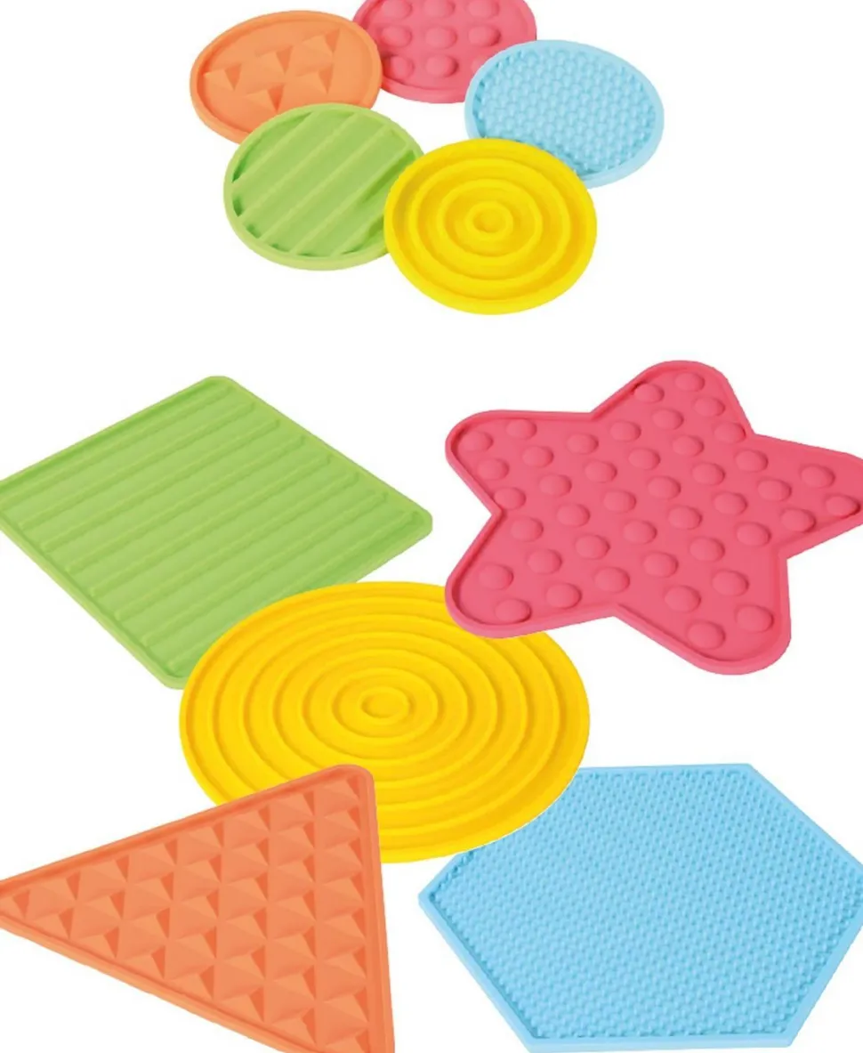 Set sensoriel, plateau en silicone, 10 pièces (5 grandes-5 petites) - Eduplay