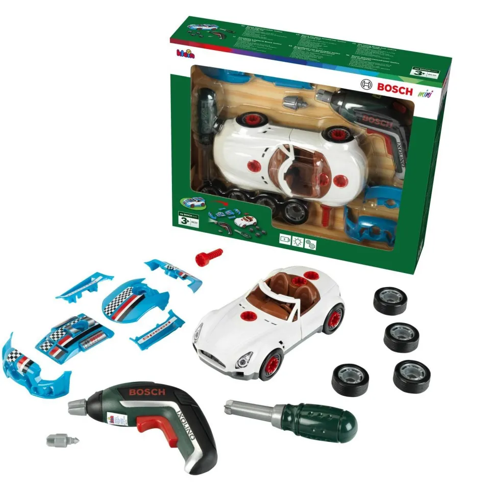 Set voiture tuning Bosch avec visseuse - Klein