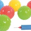 Setde 25 balles à picots avec pompe, Diam. 10 cm - Eduplay
