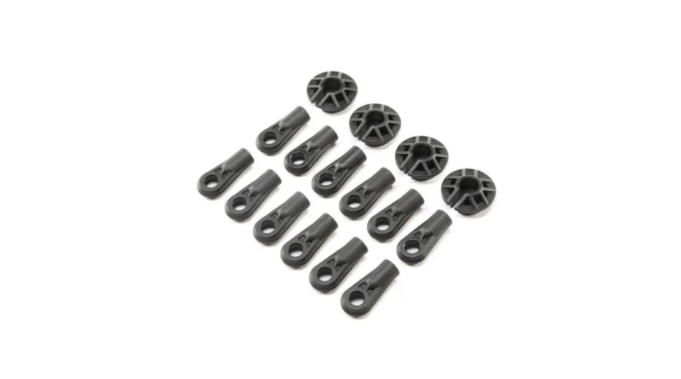 Shock and Rod Ends,Spring Cups(12) - Super Baja Rey - Losi - Losi - TLR