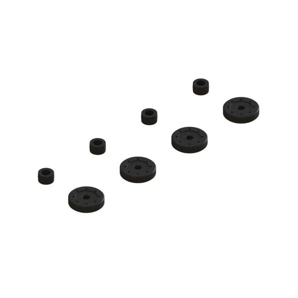 Shock Pistons & Cartridge Spacers (4 Shocks) - ARRma