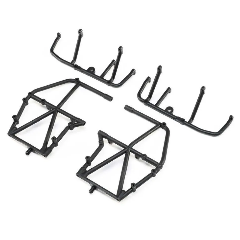 Side Cage and Lower Bar Noir - LMT - Losi - Losi - TLR