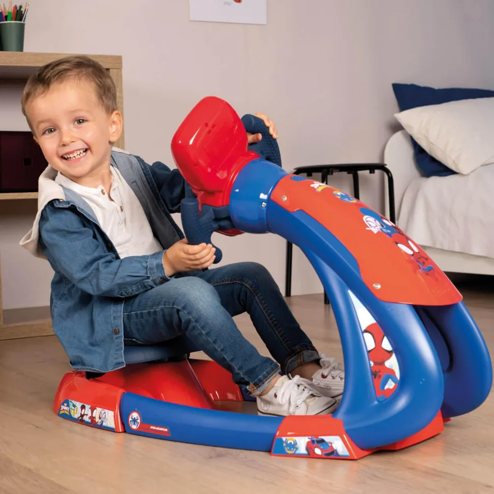 Simulateur de conduite : Spidey V8 Driver - Smoby
