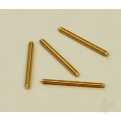 SL17 Threaded Brass Rod 1.0in M2 (4 x 10) - SLEC