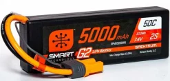 Smart Lipo 2S 7.4V 5000mAh 50C G2 Hardcase IC5 - Spektrum