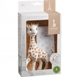 Sophie la girafe et sa pochette de rangement - Vulli