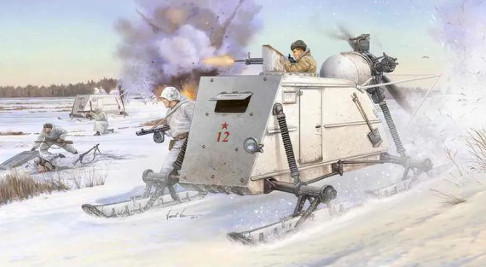 Soviet NKL-26 Armoured Aerosan - 1:35e - Trumpeter - Trumpeter