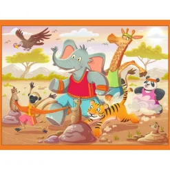 Speedy puzzles 4 x 35 pièces : Générique - Ravensburger