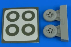 Spitfire Mk.I wheels (5-Spoke) & paint masks f. Tamiya - 1:48e - Aires - Aires