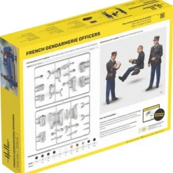 STARTER KIT : Figurines : Officiers de la gendarmerie française in 1:24 - Heller