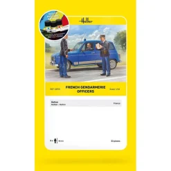 STARTER KIT : Figurines : Officiers de la gendarmerie française in 1:24 - Heller