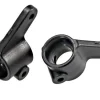 Steering blocks, left & right (2) (requires 5x11x4mm bearings) - Traxxas