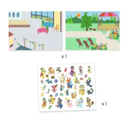 STICKERS : Fanfare - Djeco