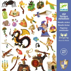 STICKERS : Médiéval fantastique - Djeco