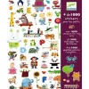 Stickers 1000 stickers pour petits - Djeco