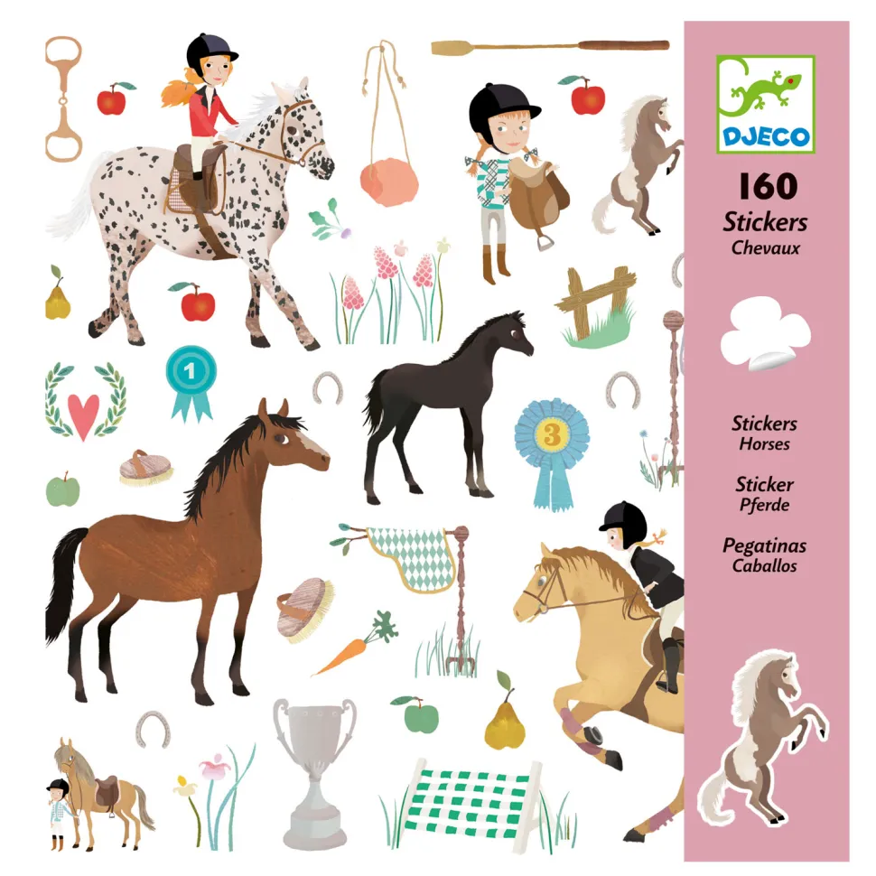 Stickers Chevaux - Djeco