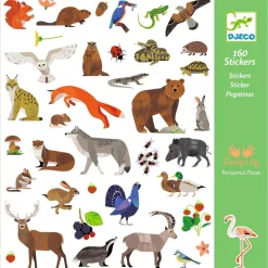 Stickers Faune - LES PETITS CADEAUX DES GRANDS - Djeco