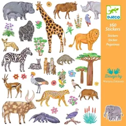 Stickers Kenya - LES PETITS CADEAUX DES GRANDS - Djeco
