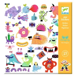 Stickers Monstres - Djeco