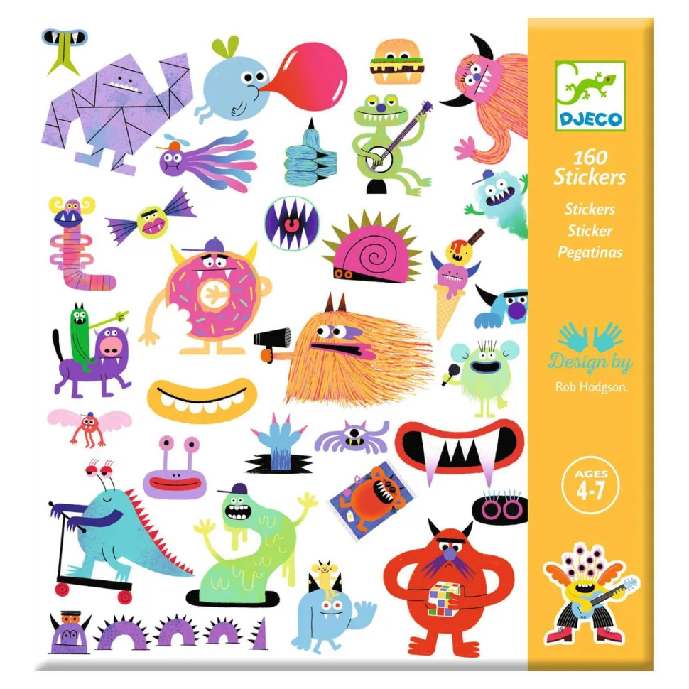 Stickers Monstres - Djeco