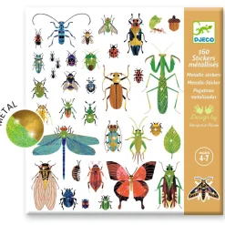 Stickers Métallisés - Microcosmos - Djeco