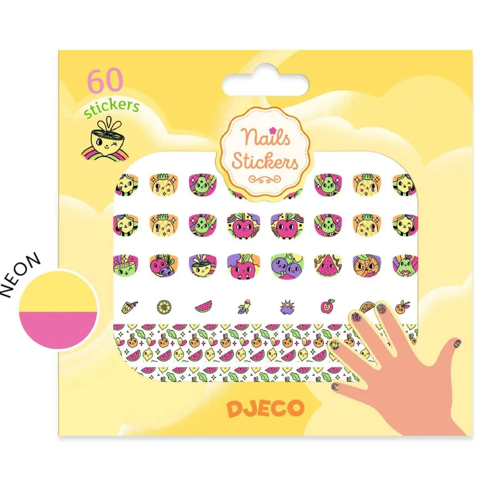 Stickers pour ongles : PEPS - Djeco